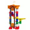 LEAN TOYS Construction Blocks Space Track For Balls Tunnels Colorful 3D 85 pcs.