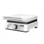 MPM MGO-41 Waffle Maker 1600W White – Belgian Waffle Iron with Non-Stick Plates