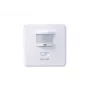 MACLEAN MCE18 PIR Motion Sensor with Sound Detection, Wall Mount, 160°, 1200W, White