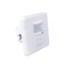 MACLEAN MCE18 PIR Motion Sensor with Sound Detection, Wall Mount, 160°, 1200W, White