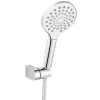 FERMO SET SHOWER MINI U334 Chrome Shower Set with 150 cm Hose and Silicone Nozzles
