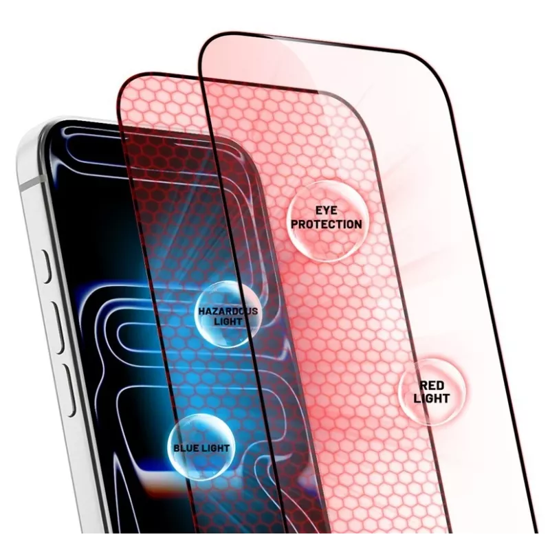 CRONG Tempered Glass OptiRed iPhone 17 Pro Max Screen Protector
