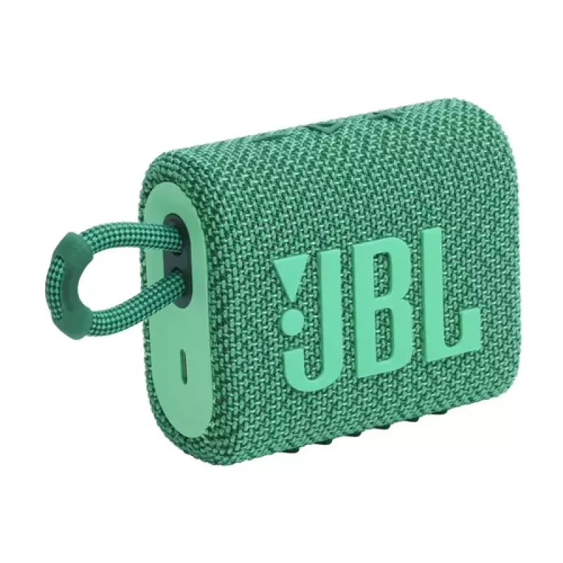 JBL GO 3 Eco Portable Bluetooth Speaker Green