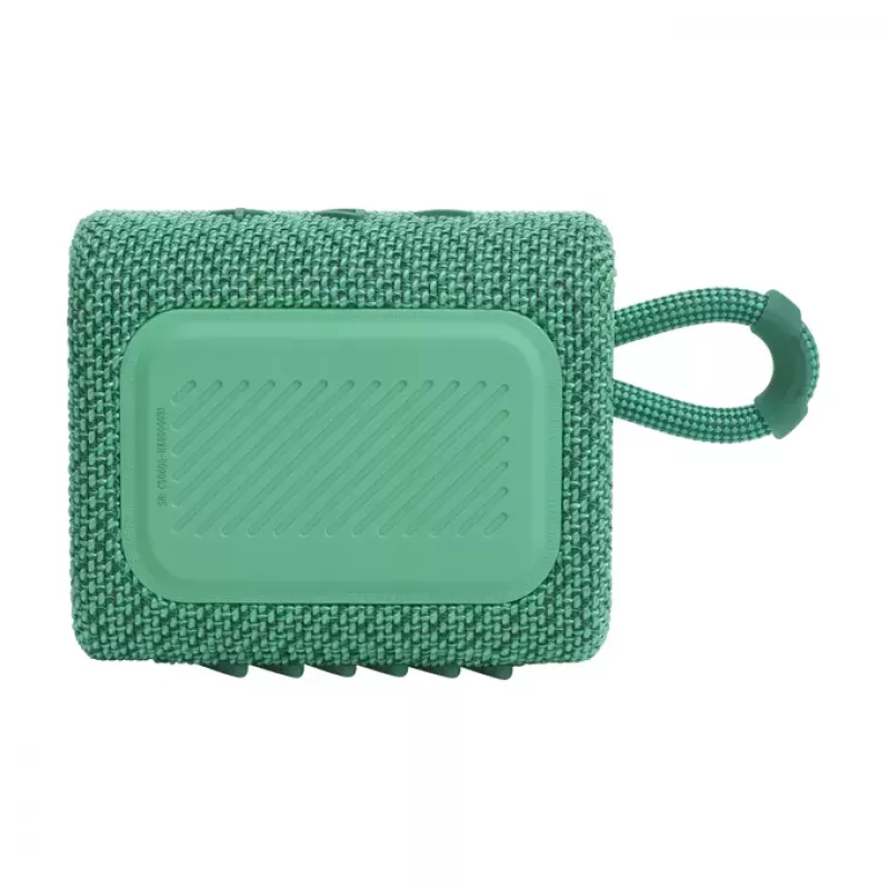 JBL GO 3 Eco Portable Bluetooth Speaker Green