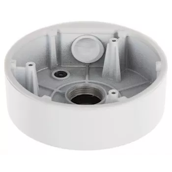 Uniview TR-JB03-I-IN Junction Box for Dome and Turret Cameras, White, Wall and Ceiling Mount
