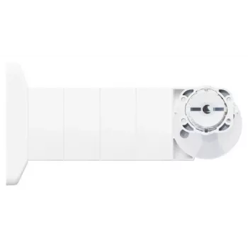 SATEL BRACKET-E-OPAL-EX Motion Detector Mounting Bracket, 360° Rotation, 90° Vertical & 45° Horizontal Adjustment, ABS Plastic, White
