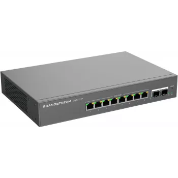 Grandstream GWN7721P Layer 2 Lite Managed 2.5 Gigabit PoE+ Switch, 5-Port (4x 2.5G PoE+, 1x 2.5G), 60W Budget, Fanless, Cloud/Web Managed