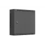 LANBERG TPR 10 Wall-Mount Network Cabinet 400x400x140 mm Black, Assembled, 10-inch, Glass Door