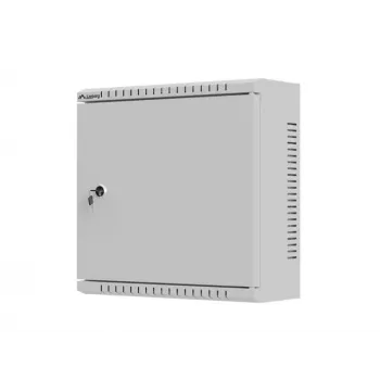 Lanberg TPR 10 Wall-Mount Installation Cabinet with Mesh Plate 340x340x140 mm Grey (Assembled)