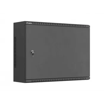 LANBERG TPR 19 Wall-Mount 4U Network Cabinet with Mesh Door 560x420x180 mm Black (Assembled)