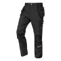 NEO TOOLS Mix&Match 4-Way Stretch Work Trousers with Cordura Reinforcements and Holster Pockets, Black, Size XXXL