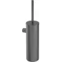 DEANTE ADR_D721 Wall-Mounted Toilet Brush with Holder, Black