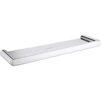 DEANTE LACK ADR_0511 White Floating Wall Shelf 110x26 cm, Concealed Brackets, 3 kg Load