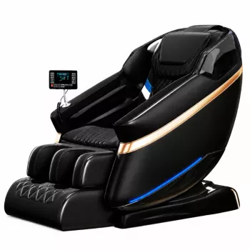 EXTRALINK 3D Zero Gravity Massage Chair Black-Gold