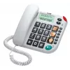 MAXCOM KXT480 Corded Desk Phone with Caller ID, Speakerphone, Black