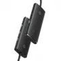 Baseus Lite Series 4-Port USB 3.0 Hub - 5Gbps, Bus-Powered, Black (WKQX030101)