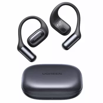 UGREEN HiTune FitBuds WS213 True Wireless Earbuds, Bluetooth 5.2, IPX4, Touch Control, ENC Microphone, 24h Battery, Black