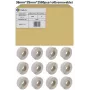 G&G 19803 White Self-Adhesive A4 Labels 105x148mm 4/Sheet 100 Sheets (400 Labels)