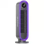 AWEI F52 Portable Tower Fan 3600mAh USB-C Rechargeable Grey