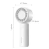 USAMS BC Series Handheld Fan Pink 500mAh Portable USB Rechargeable 3-Speed Mini Fan