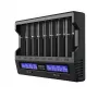 XTAR VC8S USB-C 8-Bay Smart Battery Charger with QC3.0 Adapter for Li-ion/Ni-MH