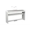 Ringway RP35 WH Digital Piano with Stand and 3-Pedal Unit, 88-Key Graded Hammer Action, White