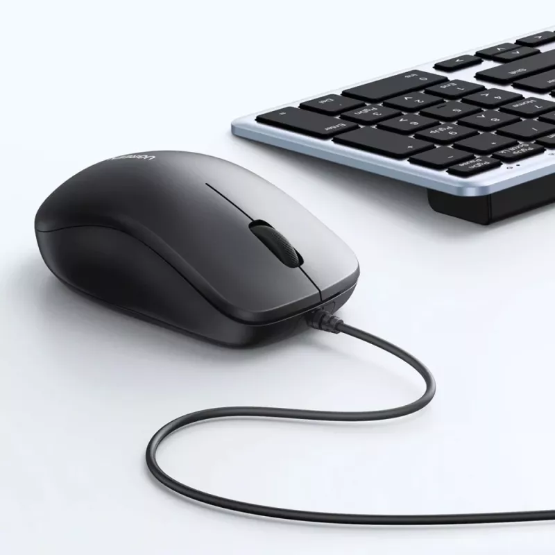 UGREEN Wired Optical Mouse 1200 DPI - Black