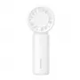 USAMS Hand Fan BC Series White 500mAh Portable Handheld Fan with 3 Speeds and Micro USB Charging