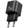 USAMS 25W GaN USB-C Fast Charger - White