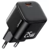USAMS 25W GaN USB-C Fast Charger - White