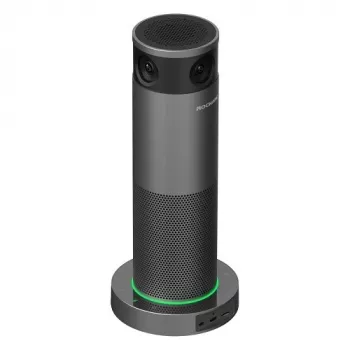 ROCWARE RC360 360° Panoramic Wi-Fi IP Camera, 1080P Full HD, Two-Way Audio, Night Vision, Indoor