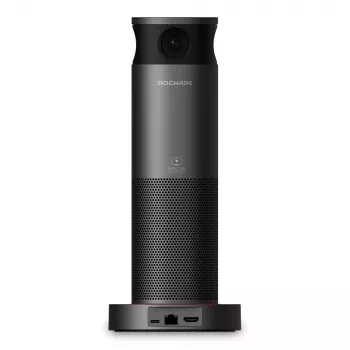 ROCWARE RC360 360° Panoramic Wi-Fi IP Camera, 1080P Full HD, Two-Way Audio, Night Vision, Indoor