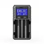 XTAR VX2 PRO SET Multi-Chemistry Smart Battery Charger with USB-C Input and Power Bank Function