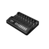 XTAR MX8 8-Bay Universal Battery Charger for Li-ion/Ni-MH with USB-C, 0V Activation, LED Indicators