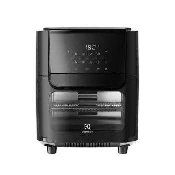 Electrolux AirFryer 800 EAF12B 3.5L Digital Touch Screen Air Fryer, 1500W, 8 Presets, Black