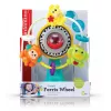 B-KIDS Ferris Wheel Suction Cup Activity Toy - Spin & Teethe, Multi-Color