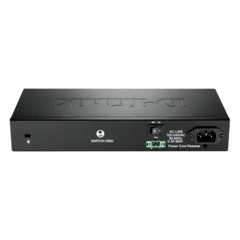 D-Link DGS-1210-10/ME/E Smart Managed Switch, 8x Gigabit Ethernet, 2x SFP, Rackmountable