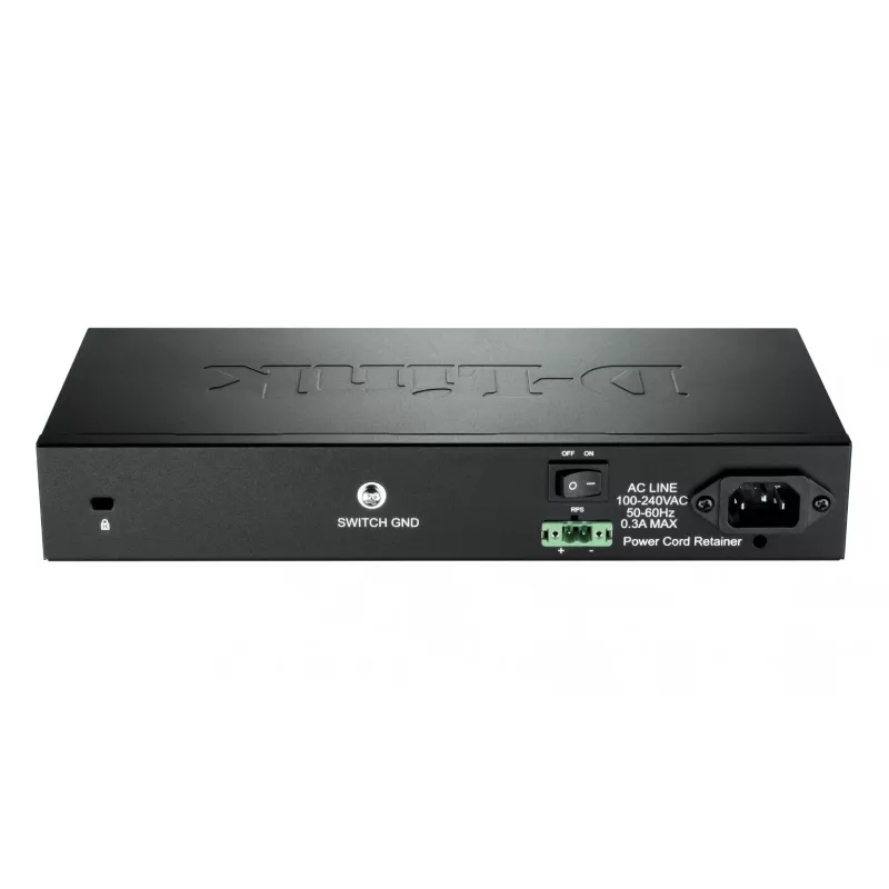 D-Link DGS-1210-10/ME/E Smart Managed Switch, 8x Gigabit Ethernet, 2x SFP, Rackmountable