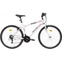 BIKE CITY MILANO 26 White/Pink Women's City Bike 6-Speed Shimano