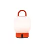 KOODUU Rechargeable LED Table Lamp LOOME Orange | Dimmable Touch Lamp, USB-C, 150lm