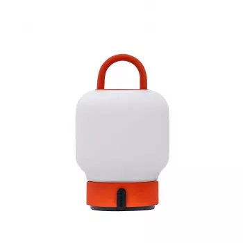 KOODUU Rechargeable LED Table Lamp LOOME Orange | Dimmable Touch Lamp, USB-C, 150lm
