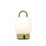 KOODUU Rechargeable Lamp LOOME Lime - Portable LED Table Lamp, 3-Step Touch Dimming, IP44 Splash-Proof, USB-C