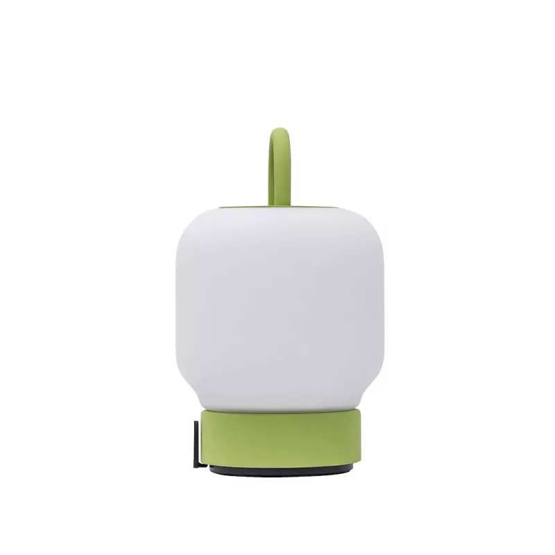 KOODUU Rechargeable Lamp LOOME Lime - Portable LED Table Lamp, 3-Step Touch Dimming, IP44 Splash-Proof, USB-C