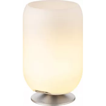 KOODUU LED lamp with speaker and cooler Atmos silver
