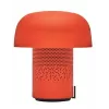 KOODUU Sensa Play Portable Bluetooth Speaker with Dimmable RGB LED Lamp, IPX4 Splash-proof, TWS Pairing, USB-C, Orange