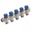 Caleffi 5R Series Thermostatic Mixing Valve 3/4 inch NPT Inlet x 1/2 inch NPT Outlet, Lead-Free Brass, ASSE 1017