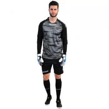 Givova Difesa Goalkeeper Set Grey/Black KITP10 2310 L