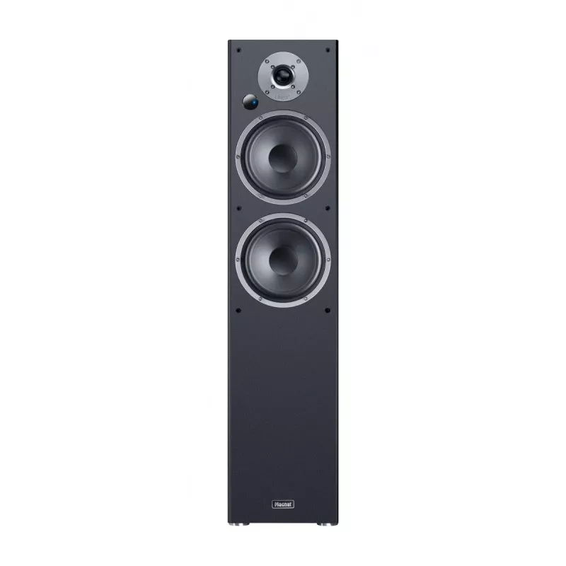 Magnat Monitor Reference 5A Active 2-Way Studio Monitors (Pair) - Bluetooth 5.0, 50W RMS, DSP, 3 inch Woofer, 0.75 inch Silk Dome Tweeter, Bass-Reflex, Mic Stand Mount