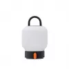 KOODUU Rechargeable Table Lamp LOOME Grey | 3-Step Touch Dimmer, 2200mAh Battery, USB-C, Warm White LED