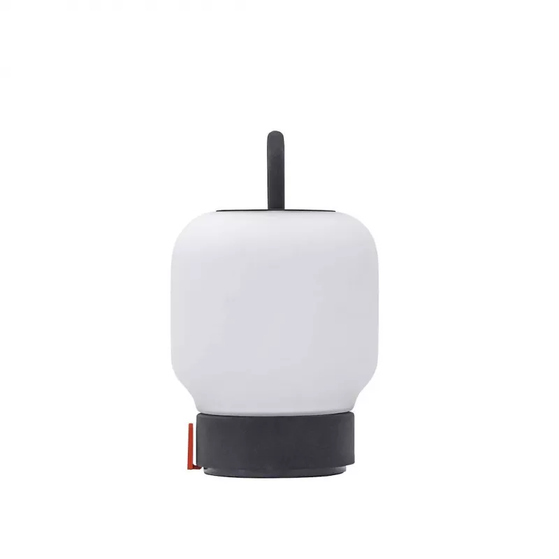 KOODUU Rechargeable Table Lamp LOOME Grey | 3-Step Touch Dimmer, 2200mAh Battery, USB-C, Warm White LED